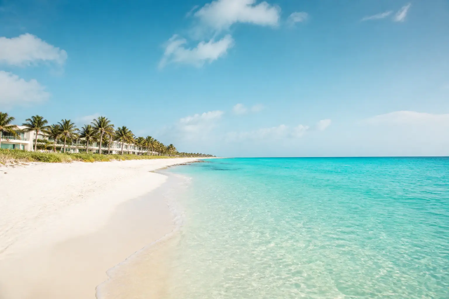 Travel view of Cancún