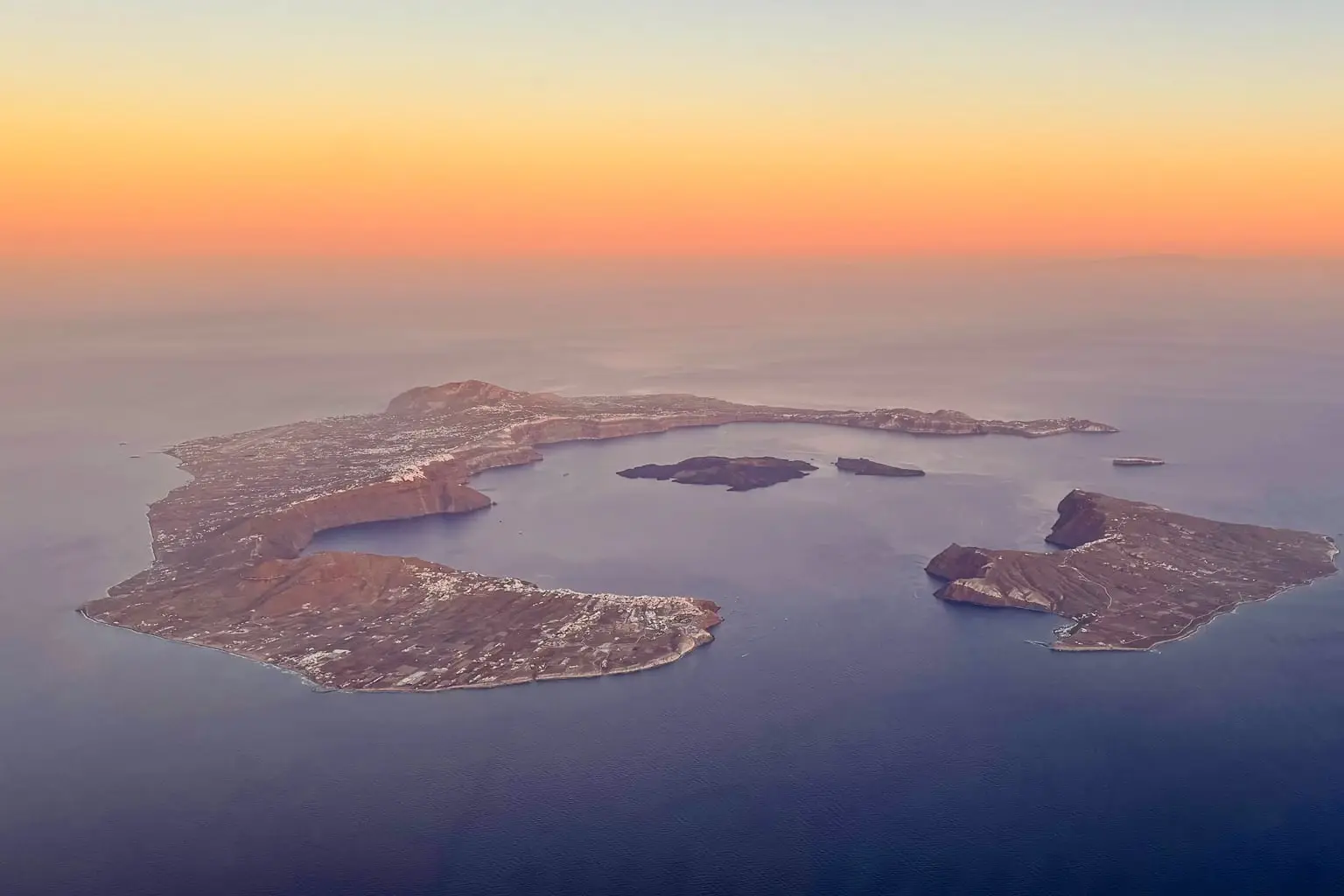 Photograph of Santorini & the Cyclades