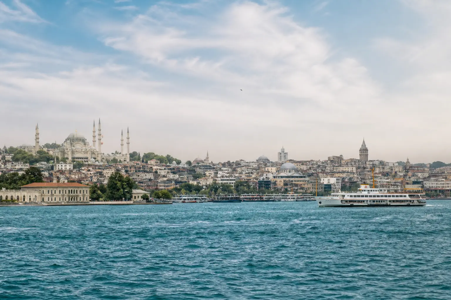 Travel view of Istanbul